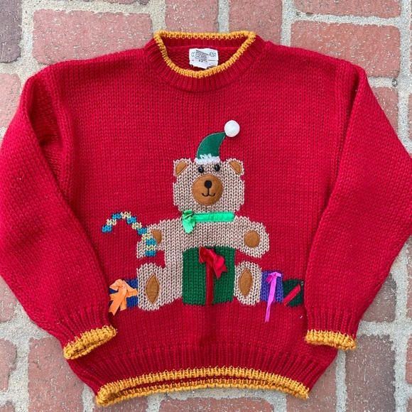 Vintage knitted Christmas sweater ❤️ - Picture 1 of 6